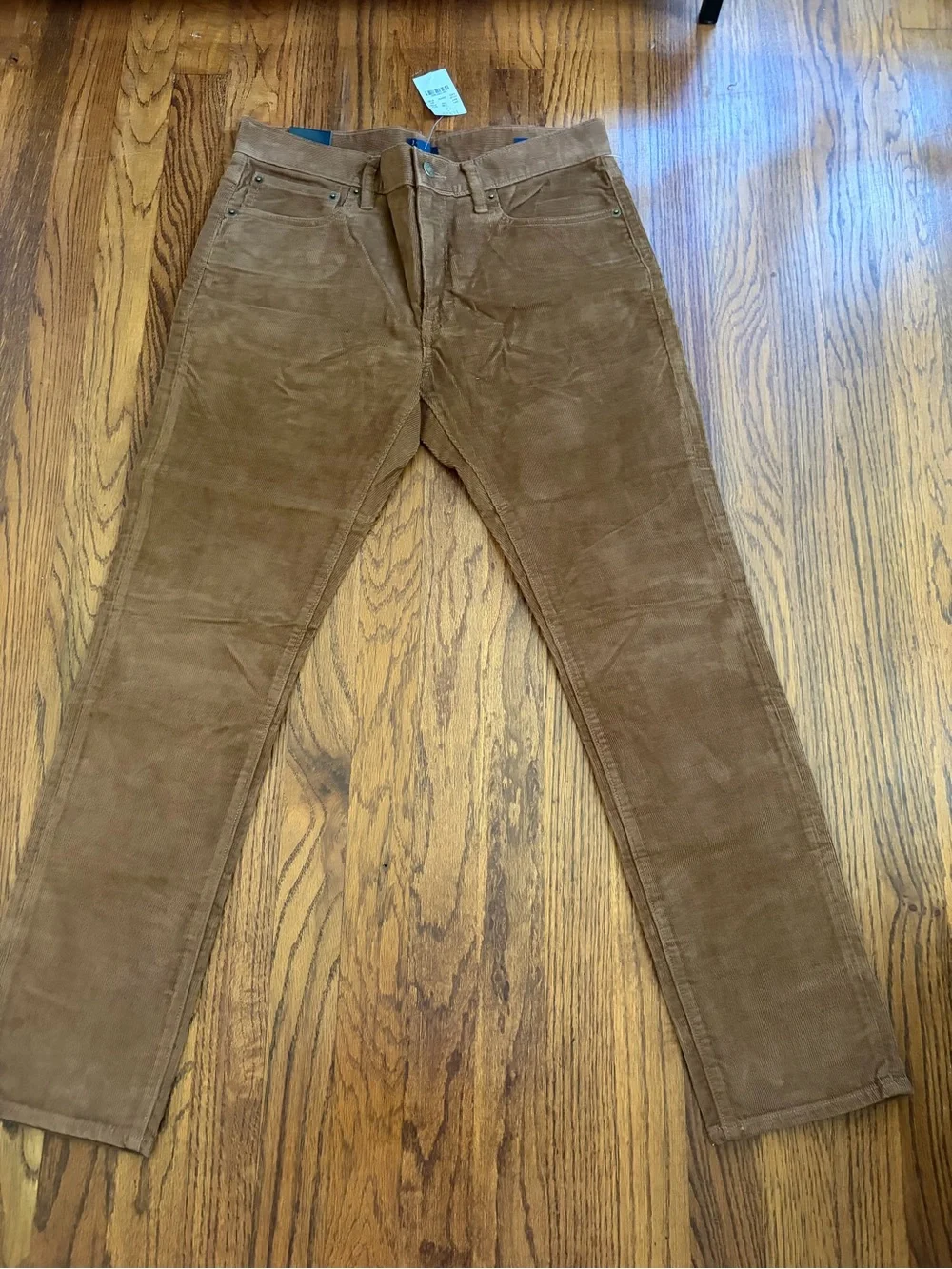 J. Crew Men's Corduroy Pants in Warm Brown *17